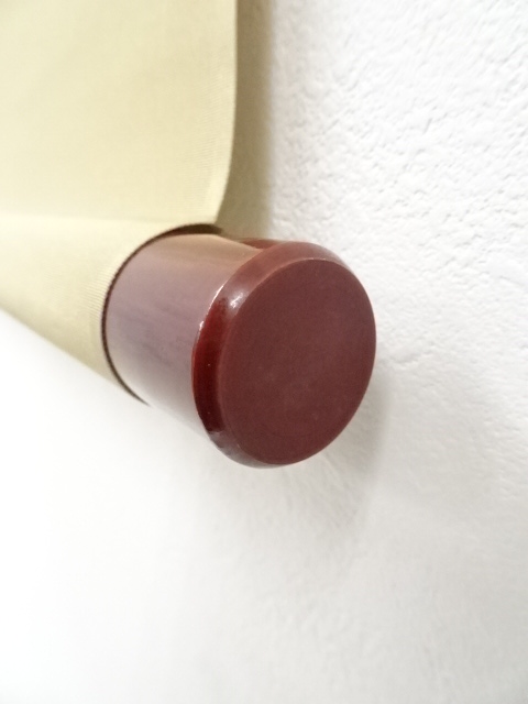 【茶道具】茶掛　竹内栖鳳　『白梅』 短冊幅　共箱　春芳堂表装 茶道具】茶掛 竹内栖鳳 『白梅』 短冊幅 共箱 春芳堂表装